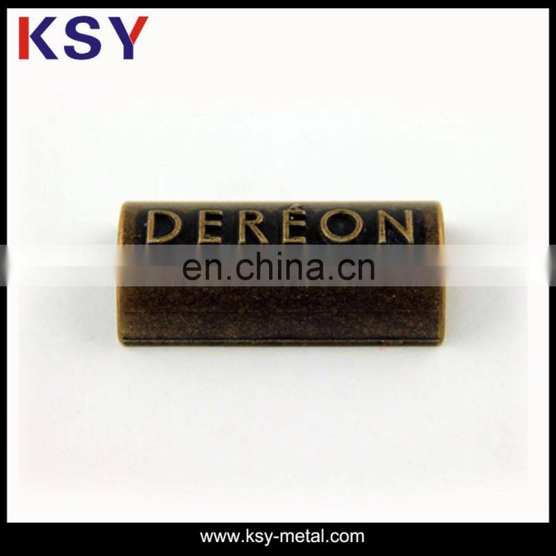 Fashion style metal labels for garment
