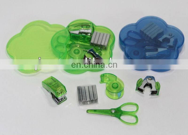 back to school kids stationery set with sharpener and eraser