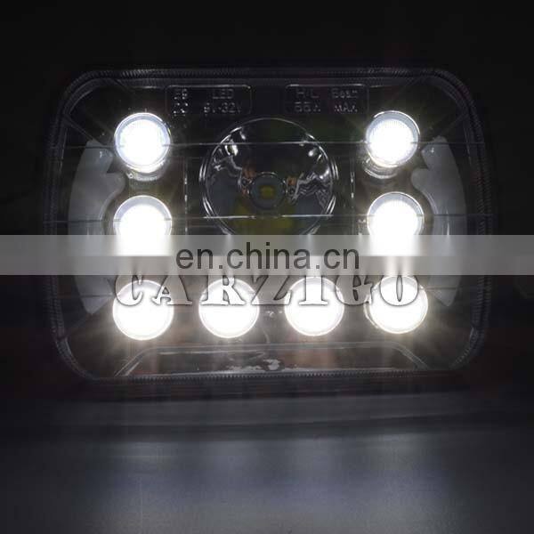 China manufacturer 12v 55watt 5*7" led headlight for truck heavy duty