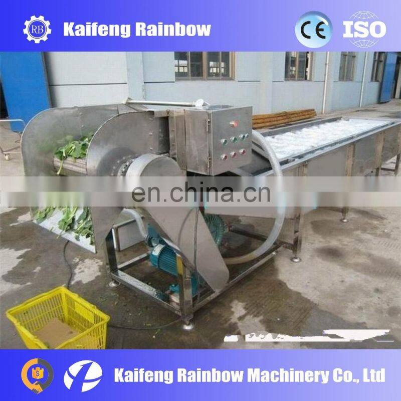 Good Feedback High Speed 500kg/h Industrial Automatic Fruit Washer Dryer Vegetable Washing Machine
