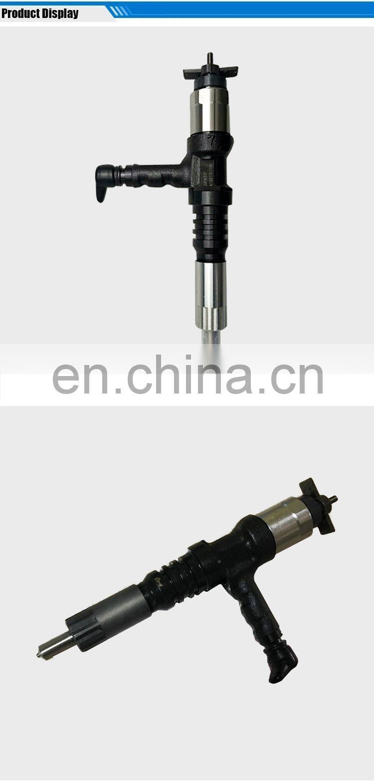 Excavator PC650-8 Diesel Engine 6D140 Common Rail Fuel Injector 095000-6120