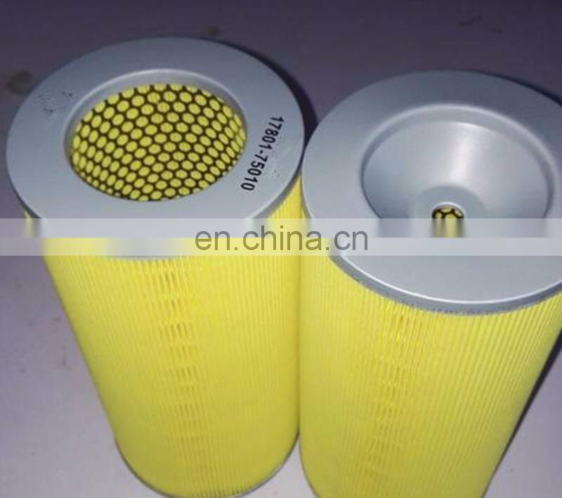 17801-75010 auto air filter for engine parts
