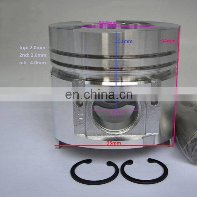 4D95 PC60-3 PC60-5 PC60-6 Piston Kit 6204-31-2121 6204-31-2111 6204-32-2151 6204-32-2161 6204-31-2141