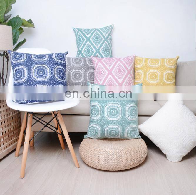 Warm Nordic Style  Pillow CushionCover  Personality   Solid Color Baby Calm Sleep Dolls Stuffed Kid Adult Bedroom Decoration