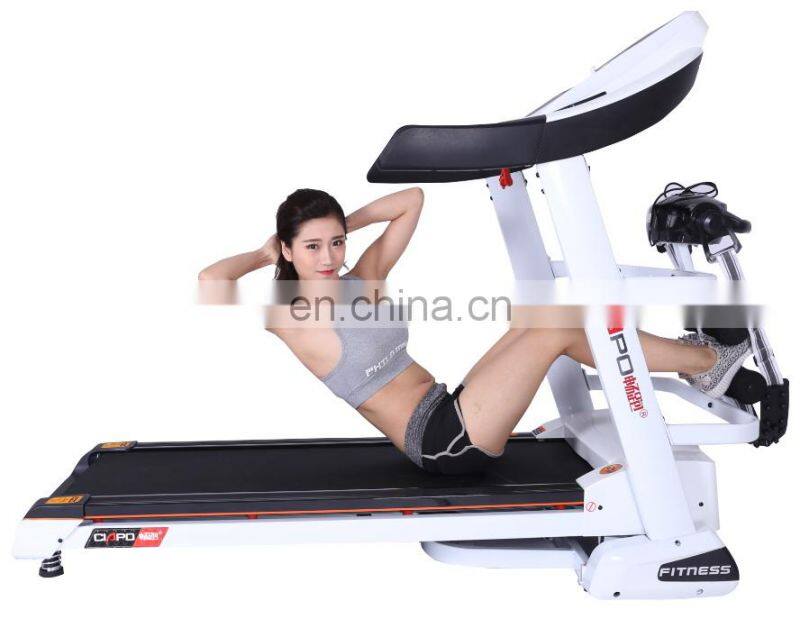 Design new style home use incline 4.0hp ac motor treadmill