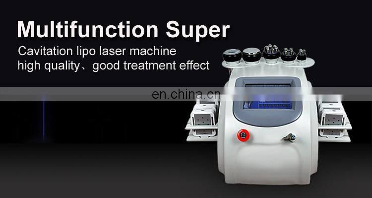 Professional RF + lipo laser + cavitation slimming machine