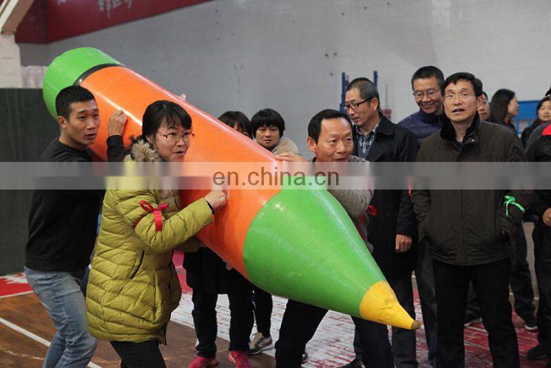 Outdoor Interactive Inflatable Team Building Games Obstacle Course Wipeout Equipment Team Sports Games Set For Kids Adult