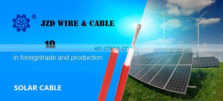 Single core pv1-f 1x2.5mm 1x4mm 1x6mm 1x25mm dc pv solar cable wire solar cable for solar panel