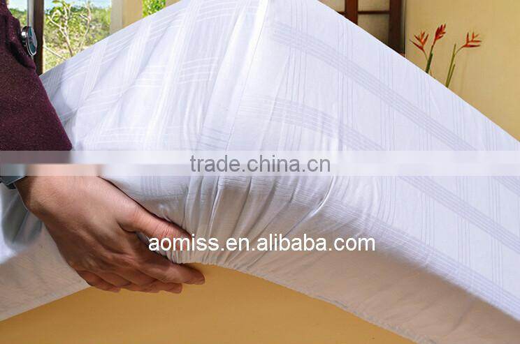 100% cotton 300 thread count hotel jacquard fitted sheets flat sheets