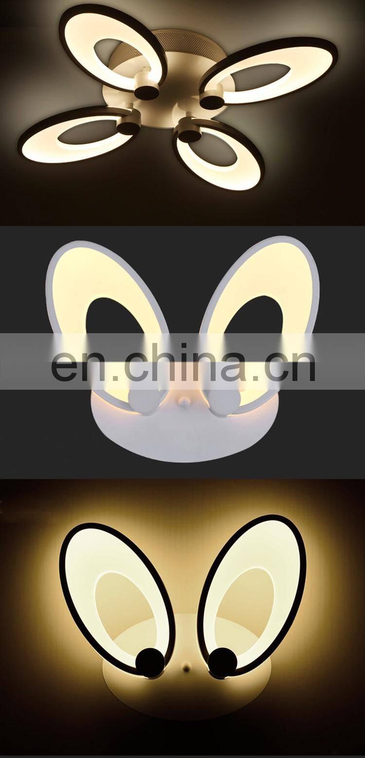 Hot sale creative dimmable color change modern chandeliers pendant light LED ceiling lamp