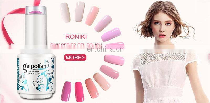 RONIKI Nails Supplies Wholesale 238 Colors Private Label Soak Off Uv Gel Nail Polish