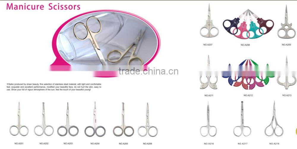 Mini scissors and manicure scissors