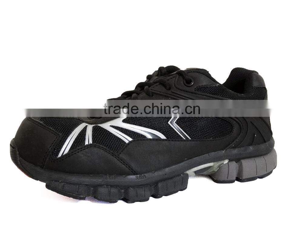 Dark Color Athletic Sport Safety Shoes with Composite toe