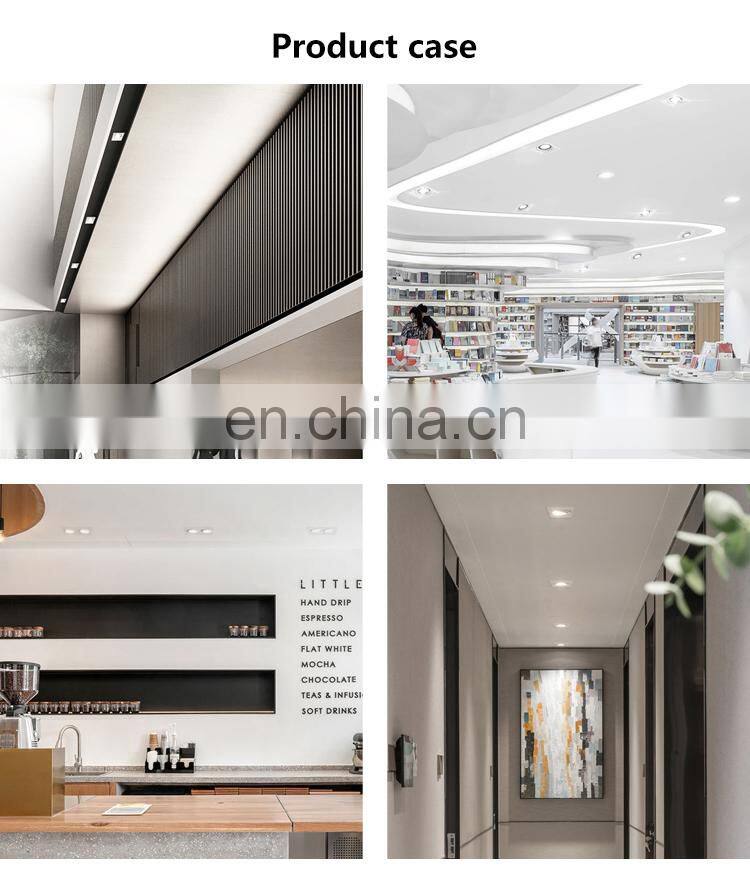 Energy Saving Square Shape Three Color Aluminum Indoor Housing Warehouse 20W LED Grille Lamp