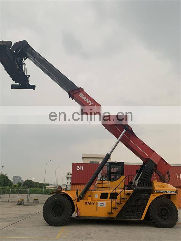 Used SANY reach stacker for sale, SANY 45 ton reach stacker used