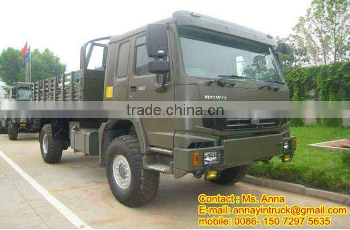 HOWO 4x4 All-wheel Military Truck