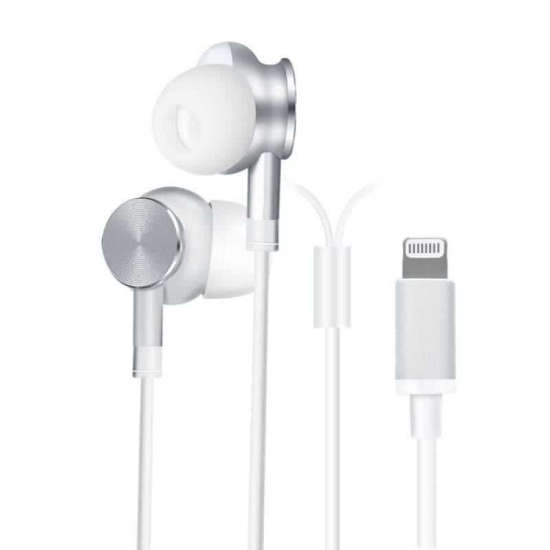 Metal high end mfi light earphone private label headphone for ipx7 earbuds