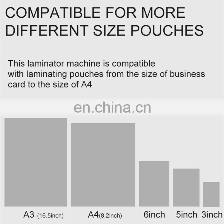 Willing OL387 A3 A4 Size Desktop Office Pouch Laminator Thermal Laminator machine