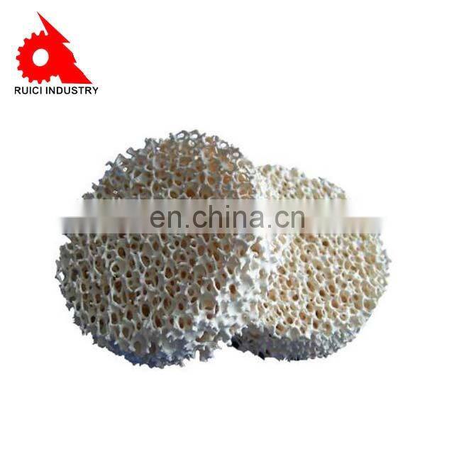 Custom Alumina Ceramic Foam Filter for Iron Casting