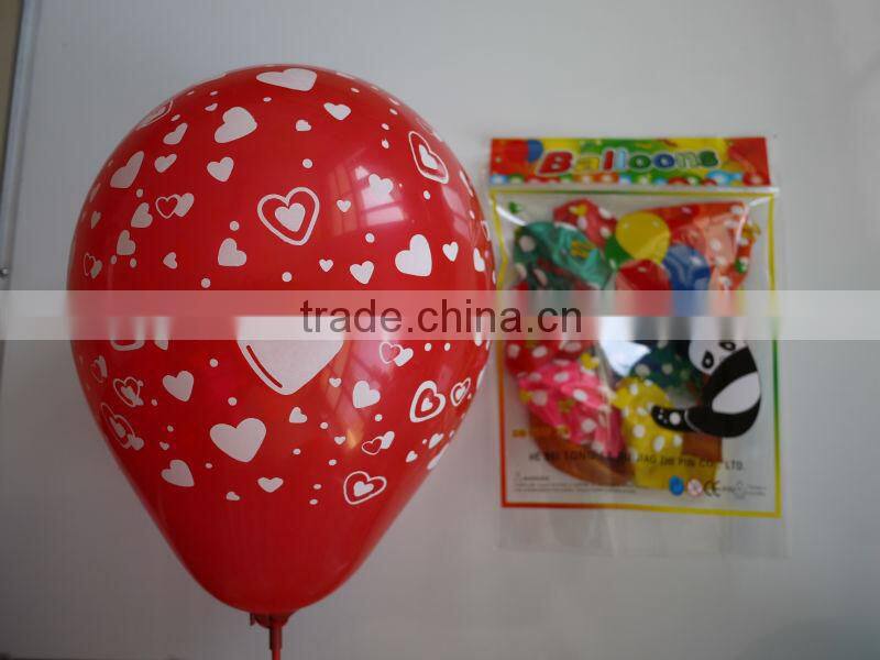 100% natural latex balloon for birthday party decoration