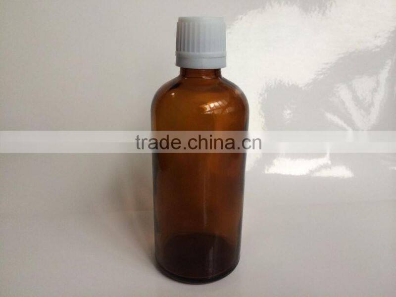 100ml essential oil bottles with tamper evident cap, essential oil bottle with tamper evident plastic cap