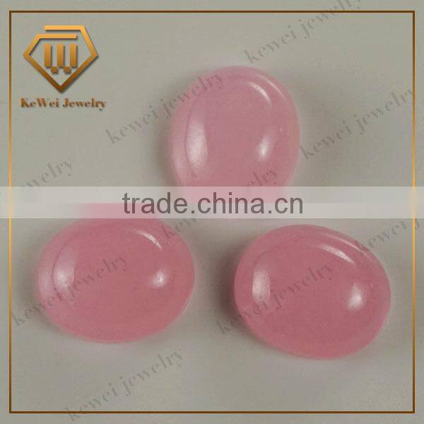 Factory price glass gems wholesale gemstone for jewelry setting