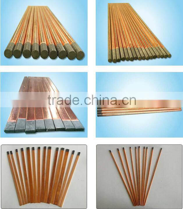 Round Copper Coated Carbon Electrodes (DC)