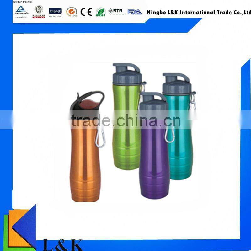 800ML stainless steel sport water bottle/drinking water bottle/water bottle sport