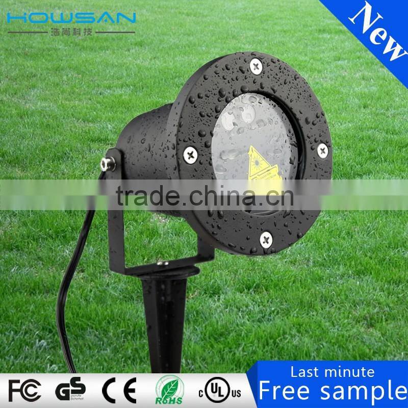 Certificated multifunctional laser light outdoor Speed adjustable for garden decoration lights