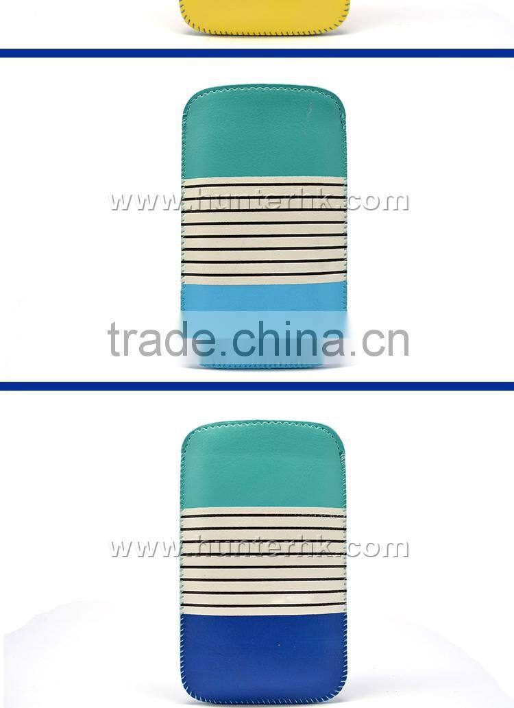 Colorful Universal For Mobile Phone Leather Pouch Case