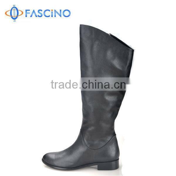 Leather ladies boots