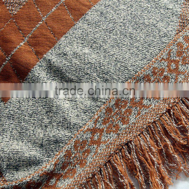 2015 New Design Winter Warm Cloak Women Shawl Scarf T Show Pashmina Shawl w Tassels