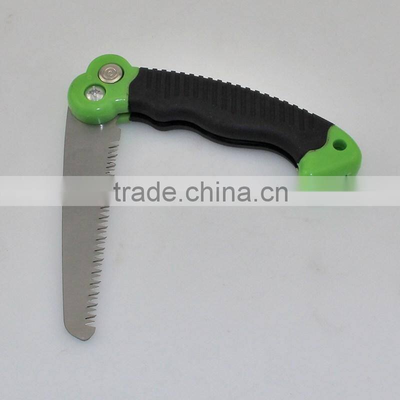BS-FS04 carbon steel TPR handle Folding saw Garden pruning saw