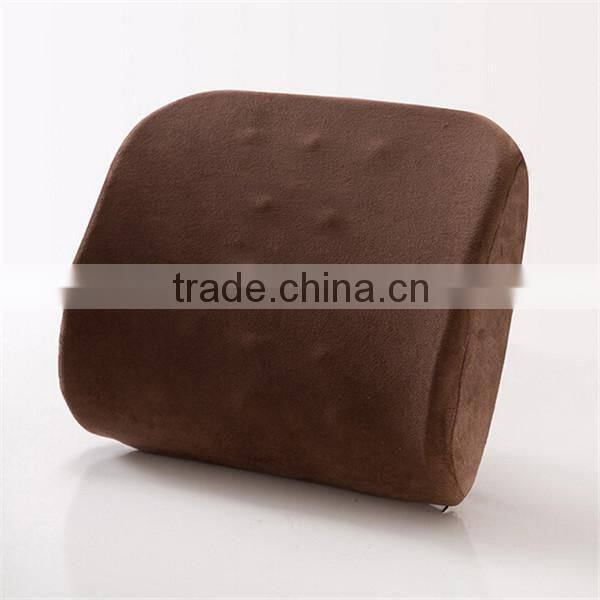 High quality car chair lumbar back memory foam cushion