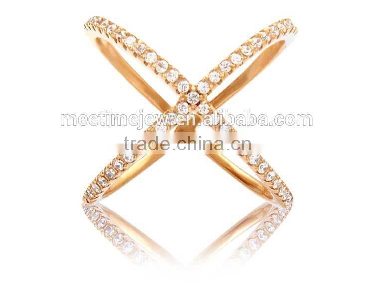 Wholesale factory price High-quality Natural Zircon Stone gold wedding rings