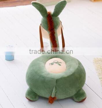 Plush Donkey Sofa/animal plush sofa/donkey shape plush sofa