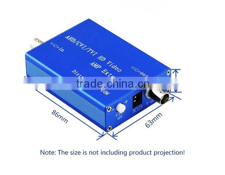 1 channel video amplifier device for 800m transmission distance