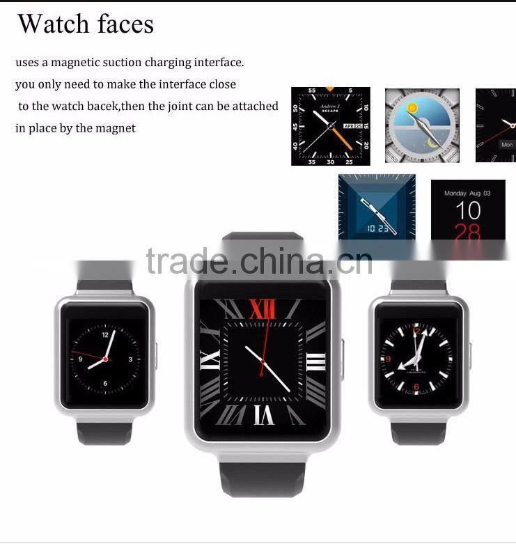 New 2016 Smart Q1 1.54 Inch 2.5D Sapphire Touch Panel MTK6580 Quad Core 3G Wifi Smart Watch