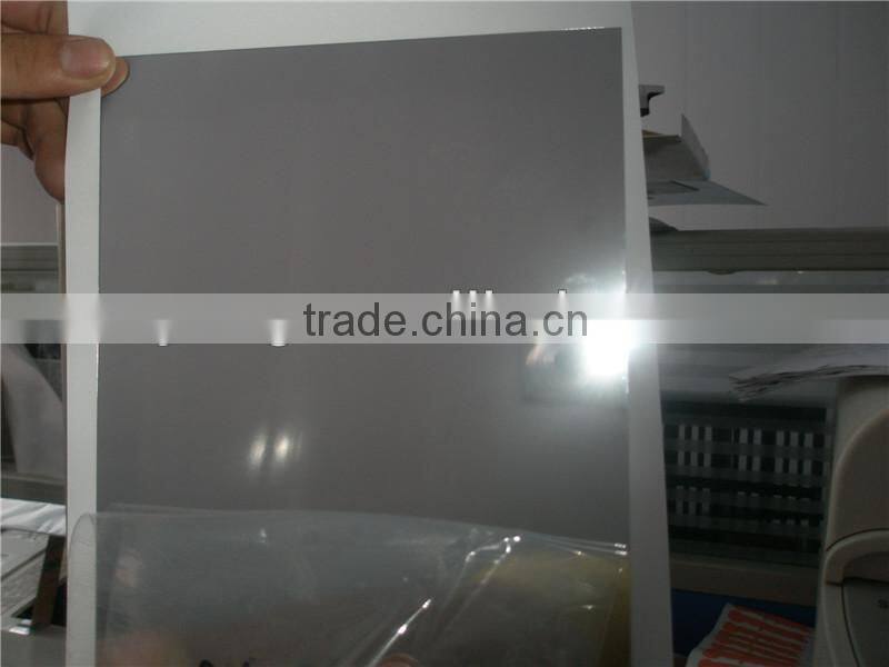 Plastic film coated aluminium sheet
