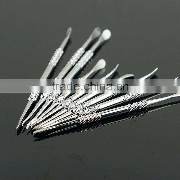 Wholesale with Non Stick Silicone Tip Stainless Steel Bho Oil wax custom dab tool