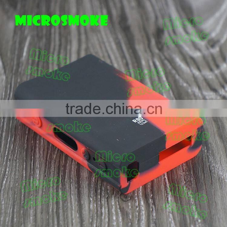 High quality Smoke Micro One Starter Kit 80w silicone case/skin/sleeve TC Micro One R80 silicone protector/enclosure in stock