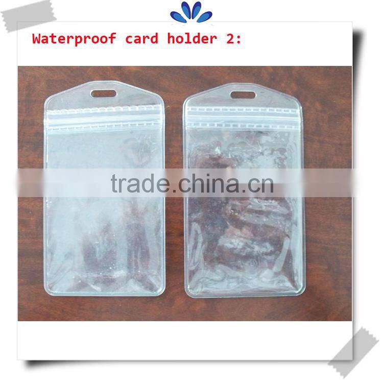 Cheap bulk clear plastic card holder for promotion sale