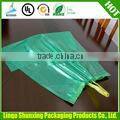 Green Rubbish Bag tie handle bag / Polythene Plastic garbage Bag