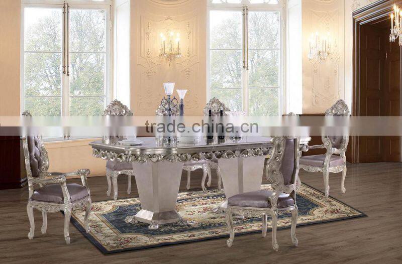 French style royal classical dining room sets D1059