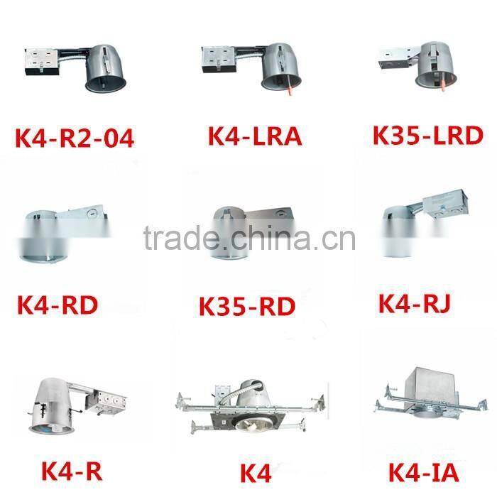 Non ic gu10 socket galvanized material pot light with energy star