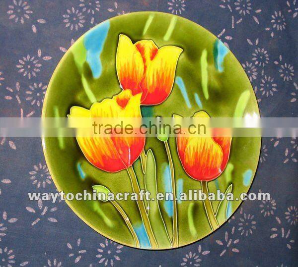 Decorative Ceramic Plate for household articles