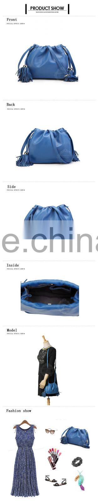 high quality designer excellent quality brown tassel leather shoulder bags