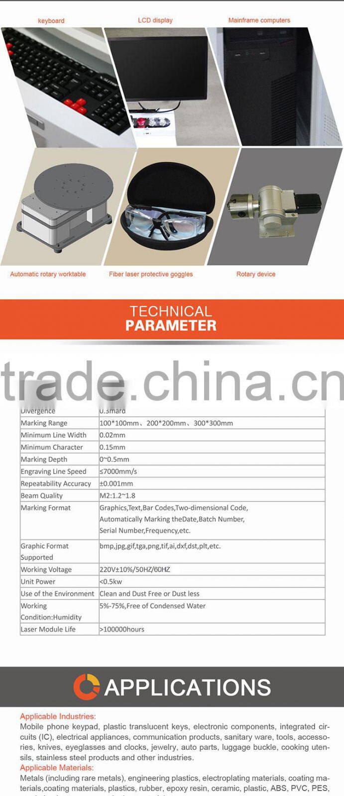 hot sale co2 laser marking machine from Bodor