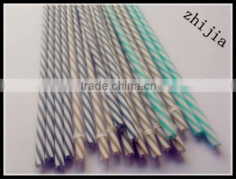 2015 double colour PP straws