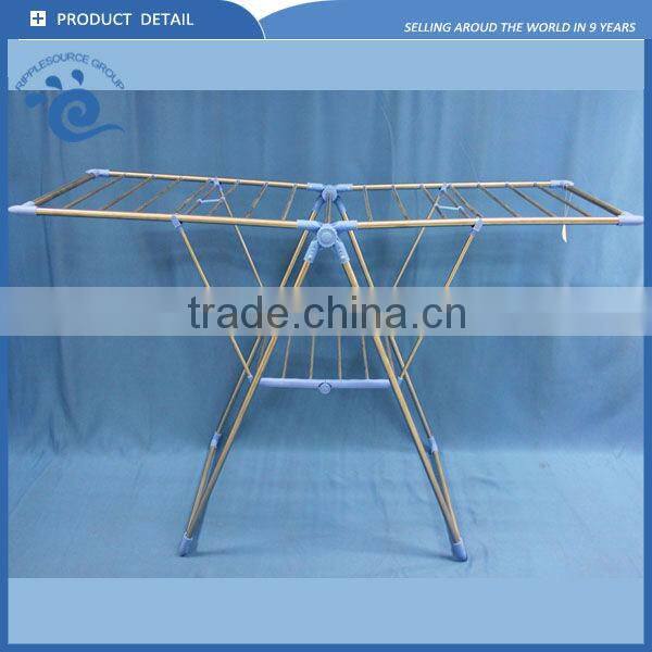 Heavy Duty Portable Retractable Balcony Folding Metal Clothes Rack